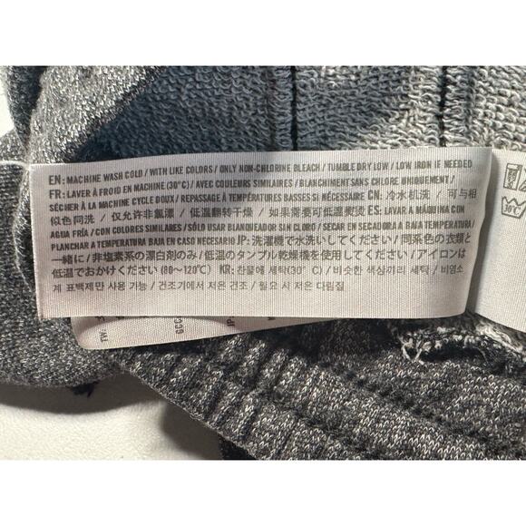 Abercrombie & Fitch Y2K Sporty Sweat Micro Booty Mini Shorts Gym Lounge Sz S - Picture 6 of 6